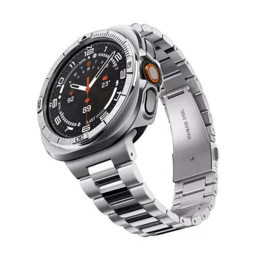  Samsung Galaxy Watch Ultra 2 47 mm ezüst Spigen Bezel Tune Pro (Pilo-8800337247510 2 kép