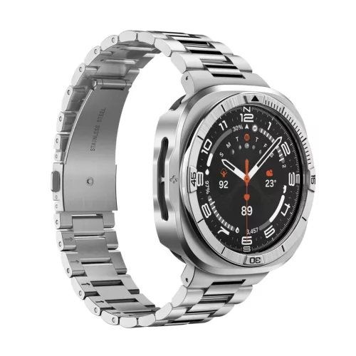  Samsung Galaxy Watch Ultra 2 47 mm ezüst Spigen Bezel Tune Pro (Pilo-8800337247510 5 kép
