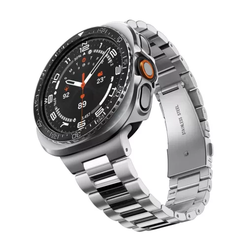  Samsung Galaxy Watch Ultra 2 47 mm fekete Spigen Bezel Tune Pro Diver-8800337247527 2 kép