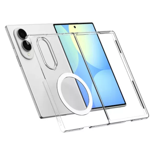 Samsung Galaxy Z Fold8 áttetsző fehér Spigen Air Skin MagFit tok-8800337250800 9 kép