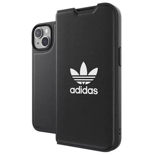 Adidas OR Booklet fliptok BASIC iPhone 14 6.1" fekete/fekete fehér 50-8718846100069 8 kép