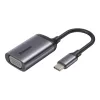 Baseus Adapter HUB - Type C to VGA + Type C PD - (CAHUB-O0G) sötétszürke