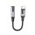 Borofone Adapter BV19 Creator Audio - Type C to jack 3,5mm - fekete