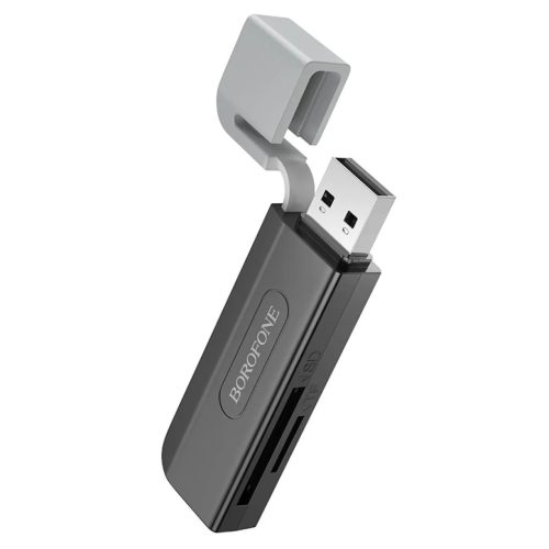 Borofone kártyaolvasó DH9 Wisdom 2 az 1-ben - USB 3.0 to SD + micro -6941991112409 1 kép