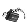Yesido Adapter OTG GS06 - USB-C (férfi) – USB-A (női) - fekete-6971050262554 1 kép