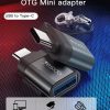 Yesido Adapter OTG GS06 - USB-C (férfi) – USB-A (női) - fekete-6971050262554 6 kép
