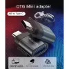 Yesido Adapter OTG GS06 - USB-C (férfi) – USB-A (női) - fekete-6971050262554 7 kép