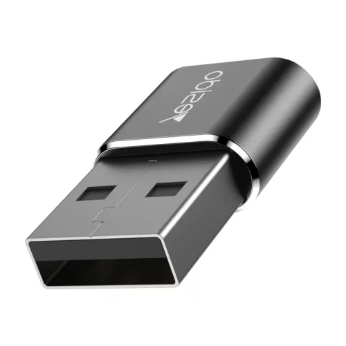 Yesido Adapter OTG GS09 - USB (férfi) - Type C (női) - fekete-6971050262585 4 kép