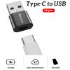Yesido Adapter OTG GS09 - USB (férfi) - Type C (női) - fekete-6971050262585 9 kép