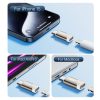 Rock Adapter L12 - Type C (női) to Lightning (férfi) - PD 30W titán-6976721500843 6 kép