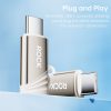 Rock Adapter L12 - Type C (női) to Lightning (férfi) - PD 30W titán-6976721500843 8 kép