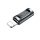 Rock adapter - Lightning (női) - Type C (férfi) - fekete-6971236597036 10 kép