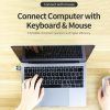 Rock Adapter CA03 - USB (női) to Type C (férfi) - sötétszürke-6972283947928 8 kép