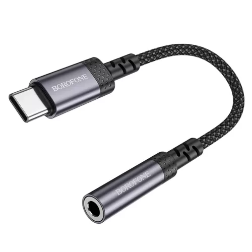 Borofone Adapter BV24 Graceful - Type C-3.5 mm jack átalakító - sz�-6941991118999 2 kép