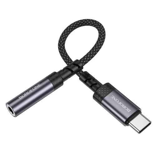 Borofone Adapter BV24 Graceful - Type C-3.5 mm jack átalakító - sz�-6941991118999 5 kép