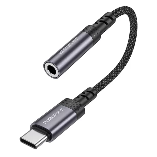 Borofone Adapter BV24 Graceful - Type C-3.5 mm jack átalakító - sz�-6941991118999 6 kép
