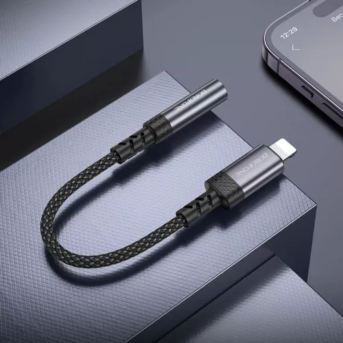 Borofone Adapter BV24 Graceful - Lightning 3,5mm jack átalakító - s-6941991120398 7 kép