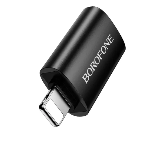 Borofone Adapter BV26 - USB-ről Lightning-re - fekete-6941991123979 4 kép