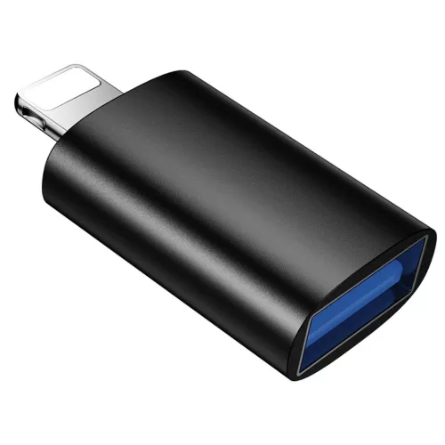Borofone Adapter BV26 - USB-ről Lightning-re - fekete-6941991123979 5 kép