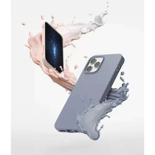 Phone 12 Pro MAX Ringke Air S Ultravékony TPU gél tok kék (ADAP0033-8809758101463 2 kép