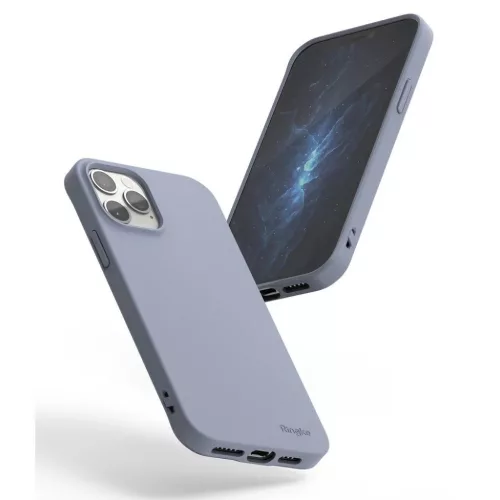Phone 12 Pro MAX Ringke Air S Ultravékony TPU gél tok kék (ADAP0033-8809758101463 4 kép