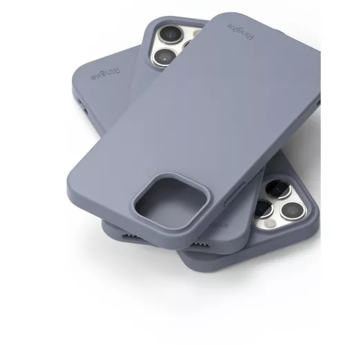 Phone 12 Pro MAX Ringke Air S Ultravékony TPU gél tok kék (ADAP0033-8809758101463 5 kép