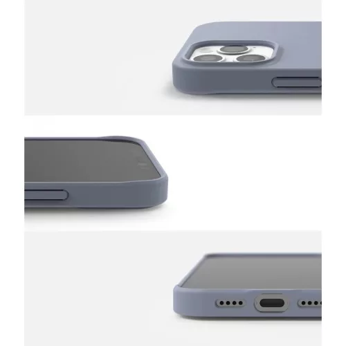 Phone 12 Pro MAX Ringke Air S Ultravékony TPU gél tok kék (ADAP0033-8809758101463 8 kép