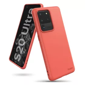 Ringke Air S tok Samsung Galaxy S20 Ultra Coral piros színben (ADSG00-8809688898327 1 kép