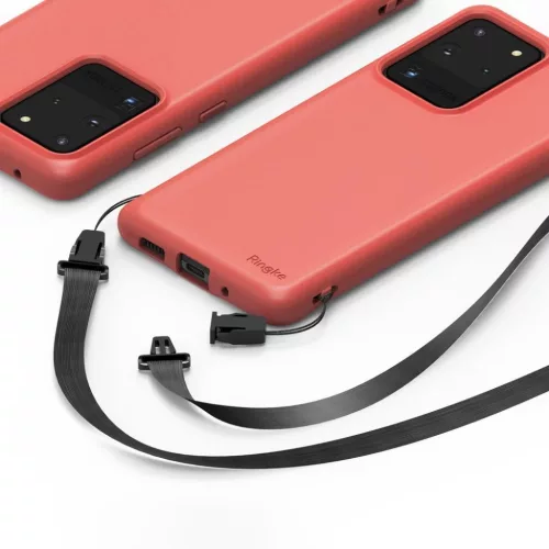 Ringke Air S tok Samsung Galaxy S20 Ultra Coral piros színben (ADSG00-8809688898327 10 kép