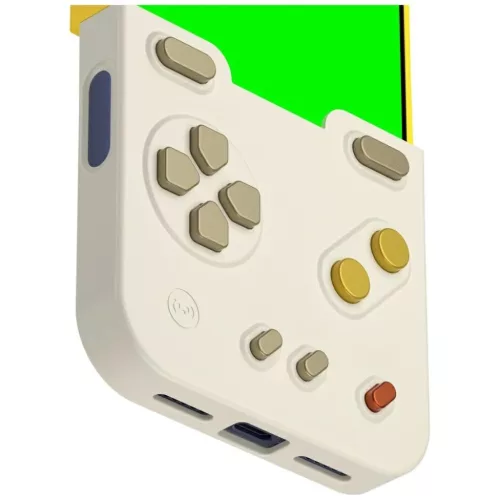 iPhone 17 Pro Max GameBaby tok kontrollerrel sárga-6974772990989 5 kép