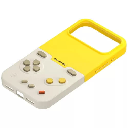 iPhone 17 Pro Max GameBaby tok kontrollerrel sárga-6974772990989 10 kép