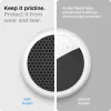 Spigen AirSkin Hydrogel Apple AirTag fólia 4 x 2 db szénszálmintás-8809756649059 10 kép