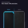 Samsung A42 5G kijelzővédő üvegfólia fekete kerettel Spigen Glass-8809756641725 1 kép