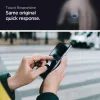 Samsung A42 5G kijelzővédő üvegfólia fekete kerettel Spigen Glass-8809756641725 6 kép