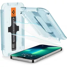   iPhone 16e/17e / 13 / 13 Pro / 14 Spigen Glas.Tr 2x üvegfólia (AGL03385)