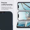 iPhone 16e/17e / 13 / 13 Pro / 14 Spigen Glas.Tr 2x üvegfólia (AGL03-8809811851229 5 kép