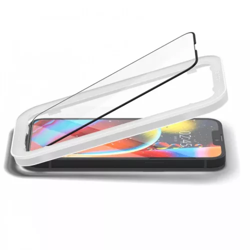 iPhone 13 / 13 Pro / 14 / 16e/17e Spigen Alm Glass FC 2x üvegfólia f-8809811851243 1 kép