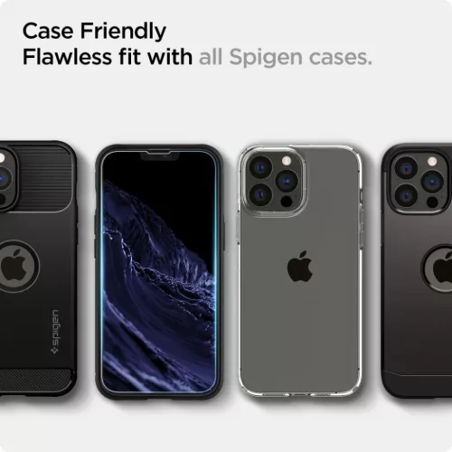 iPhone 13 Mini Spigen Glas.Tr 2x üvegfólia (AGL03396)-8809811851335 6 kép