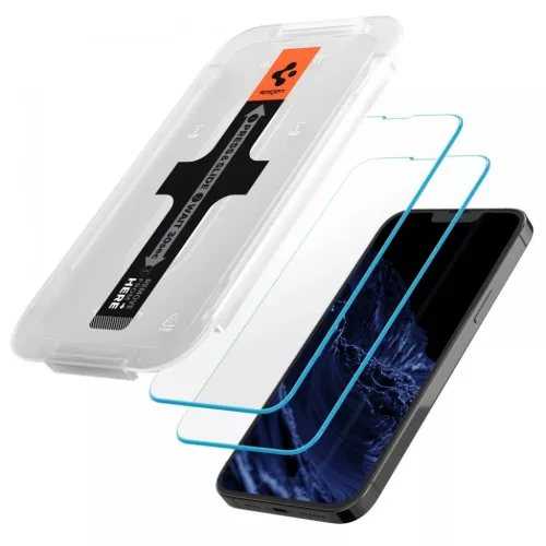 iPhone 13 Mini Spigen Glas.Tr 2x üvegfólia (AGL03396)-8809811851335 8 kép