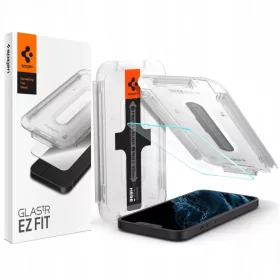   iPhone 16e/17e / 13 / 13 Pro / 14 Spigen Glass.Tr Ez Fit üvegfólia (AGL03724)