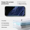 iPhone 16e / 13 / 13 Pro / 14 Spigen Glass.Tr Ez Fit üvegfólia (AGL0-8809811853766 3 kép