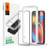 iPhone 16e / 13 / 13 Pro / 14 Spigen Alm Glass FC üvegfólia fekete (-8809811853773 1 kép