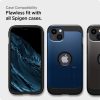 iPhone 16e / 13 / 13 Pro / 14 Spigen Alm Glass FC üvegfólia fekete (-8809811853773 5 kép