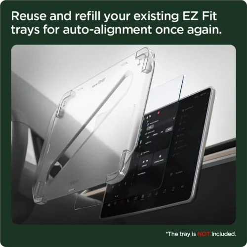 Spigen Tesla EZ Fit Refill tükröződésmentes kijelzővédő üveg T-8809811859102 6 kép