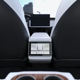 Tesla Model X 2022 / Model S 2021 Spigen Glas.TR EZ Fit kijelzővédő-8809811859379 1 kép