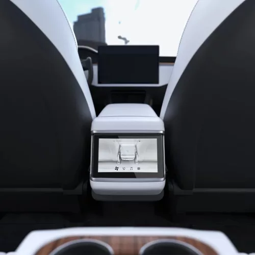 Tesla Model X 2022 / Model S 2021 Spigen Glas.TR EZ Fit kijelzővédő-8809811859379 1 kép