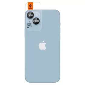 iPhone 14/14 Plus/15/15 Plus Spigen Optik.TR 2x kameralencsevédő 9H -8809811866476 2 kép