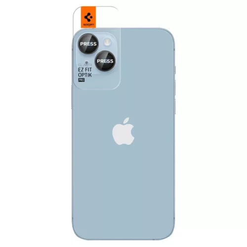 iPhone 14/14 Plus/15/15 Plus Spigen Optik.TR 2x kameralencsevédő 9H -8809811866476 2 kép