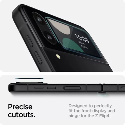 Samsung Galaxy Z FLIP 4 Spigen Kijelzővédő FóliaFC ''EZ FIT'' + Hi-8809811867466 6 kép