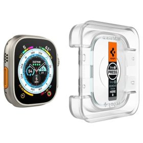 Apple Watch Ultra 1/2/3 49mm Spigen kijelzővédő üvegfólia GLAS.TR-8809811869736 2 kép